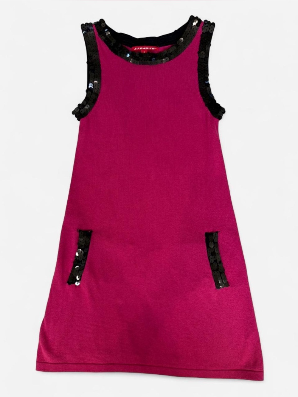 Vintage Hot Pink Knit Dress